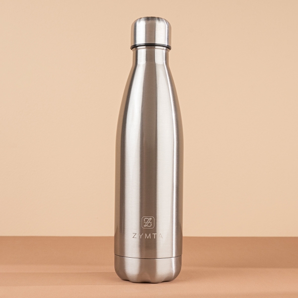 Water Insulated Stainless Steel Cold & Hot Bottle, Portable Leak Proof 500 ml