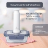 Zymta Manual Vacuum Pump 14.5 cm - White