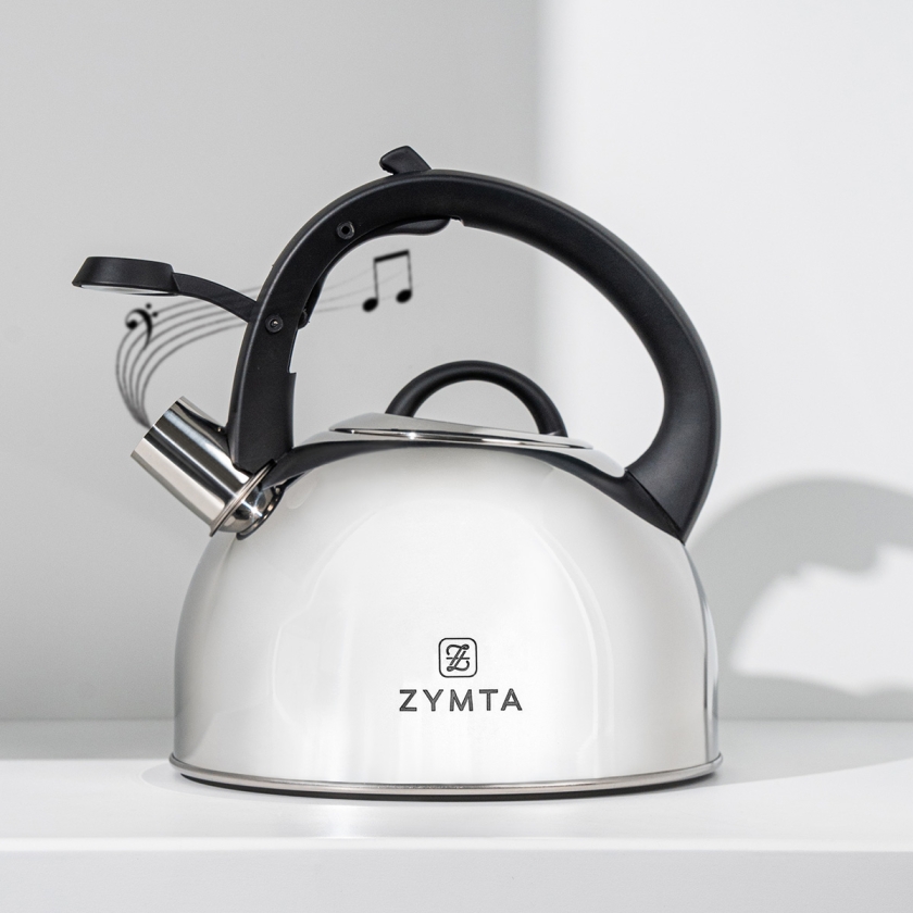 2.5 L Zymta Whistling Stainless Ste..