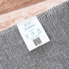 Para Sala Vertical Stripes Faux Rabbit Fur Carpet 200 x 280 cm Rectangular Zymta Winter Carpet - Pink