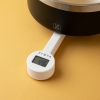 Zymta Portable Foldable Kitchen Food Scale - White 