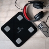 Smart Digital B Body Weight scale, Accurate Fat Percentage, Bluetooth Body Fat Scale with BMI Muscle Mass - Black