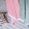 Double Layer Lamb Single Throw Blanket 180 x 200 cm - Pink / White