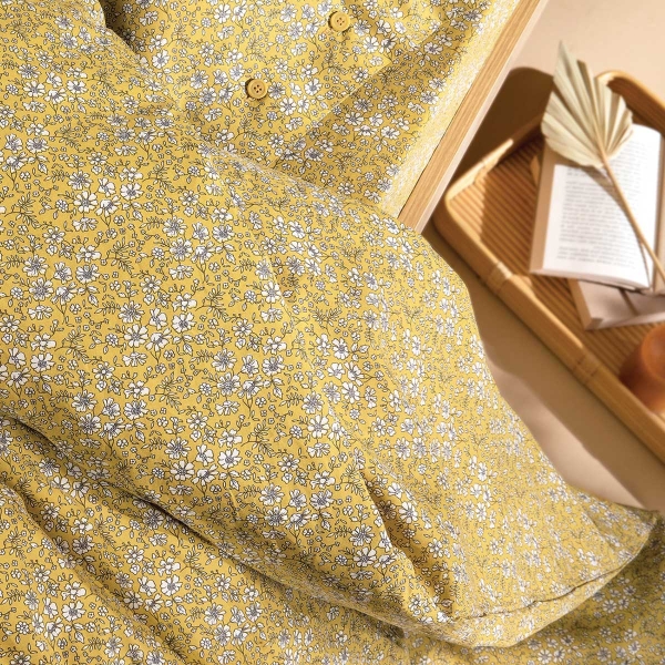 Mix&Match Liberty Double Duvet Cover 200 x 220 cm - Yellow