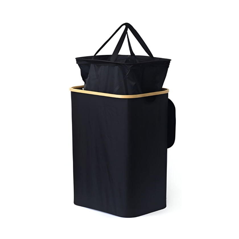 Zymta Laundry Basket With Lid And I..
