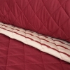 2 Pieces Istanbul Single Bedspread Set 180 x 230 cm - Claret Red