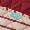 2 Pieces Istanbul Single Bedspread Set 180 x 230 cm - Claret Red