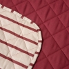 2 Pieces Istanbul Single Bedspread Set 180 x 230 cm - Claret Red