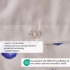 3 Pieces Ranforce Blueberry Cotton Double Duvet Cover Set 200 x 220 cm- White / Purple / Green