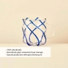 Slice Glass Mug 420 ml - Blue