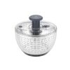 6 L Large Rotary Salad Spinner, Multi-functional Spinning Colander for Washing and Drying Vegetable in Kitchen