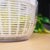 6 L Large Rotary Salad Spinner, Multi-functional Spinning Colander for Washing and Drying Vegetable in Kitchen