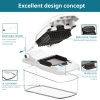 Professional Vegetable Cutter, 8 Multifunctional Blades, Food Chopper with Container Slicer Grater