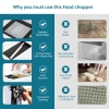 Professional Vegetable Cutter, 8 Multifunctional Blades, Food Chopper with Container Slicer Grater