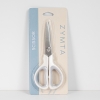 Zymta Stainless Steel Scissor 17.5 cm - White