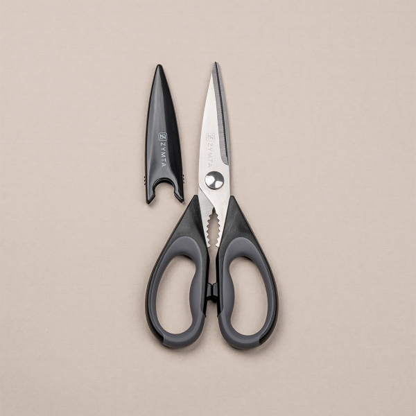  Kitchen Scissors All Purpose Heavy Duty, Kitchen Utensils Set, Stainless Steel Cooking Utensils Gadgets, Meat Poultry Food Shears Dishwasher Safe Utility Tools Home Gift, with Protective Sheath