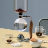2 Pieces Double Wall Borosilicate Glass Coffee Cup Set 180 ml - Transparent 