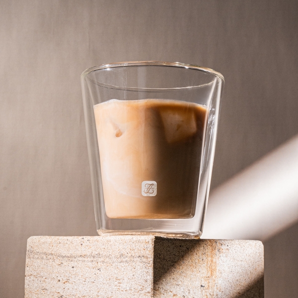 2 Pieces Bodum Double Wall Glass Cup Set 200 ml - Transparent
