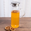 ‎Carafe With Stainless Steel Lid 1200 ml - Transparent