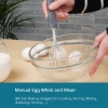 Stainless Steel Kitchen Balloon Wire Egg Whisk, Heavy Duty Egg Beater, Manual Mixing Tool, for Stirring, Blending Sauce