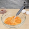 Stainless Steel Kitchen Balloon Wire Egg Whisk, Heavy Duty Egg Beater, Manual Mixing Tool, for Stirring, Blending Sauce