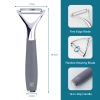 Vegetable Peeler Stainless Steel, Premium Potato Peelers for Kitchen, Veggie Fruit Peeler, Y Shaped Apple Carrot Cucumber Peeler, Ultra Sharp Rotary Blade, Heavy Duty Ergonomic Handle
