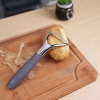 Vegetable Peeler Stainless Steel, Premium Potato Peelers for Kitchen, Veggie Fruit Peeler, Y Shaped Apple Carrot Cucumber Peeler, Ultra Sharp Rotary Blade, Heavy Duty Ergonomic Handle