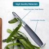 Vegetable, Apple, Peelers for Kitchen, Fruit, Carrot, Veggie, Potatoes Peeler, I-Shaped Stainless Steel Peeler, with Ergonomic Handle and Sharp Blade, Good Sturdy