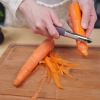 Vegetable, Apple, Peelers for Kitchen, Fruit, Carrot, Veggie, Potatoes Peeler, I-Shaped Stainless Steel Peeler, with Ergonomic Handle and Sharp Blade, Good Sturdy