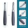 Vegetable, Apple, Peelers for Kitchen, Fruit, Carrot, Veggie, Potatoes Peeler, I-Shaped Stainless Steel Peeler, with Ergonomic Handle and Sharp Blade, Good Sturdy
