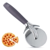 Classic Pizza Wheel with Sharp Blade for Cutting Through Crusts, Stainless Steel Pizza Sharp Cutter For Kitchen, Dishwasher Safe