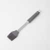 Basting Brush Silicone, Heat Resistant Pastry Brushes, Spread Oil Butter and Sauces, Stainless Steel Hand, BPA Free, Dishwasher Safe, Brush for Cooking Backing Grilling (Grey)