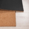 Zymta Home Text Printed Door Mat 46 x 76 cm - Light Brown / Black