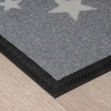 Zymta Stars Printed Door Mat 40 x 60 cm - Multicolor