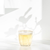 4 Pieces Clear Line Glass Cup Set 295 ml - Transparent