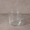 4 Pieces Elegant Glass Cup Set 280 ml - Transparent