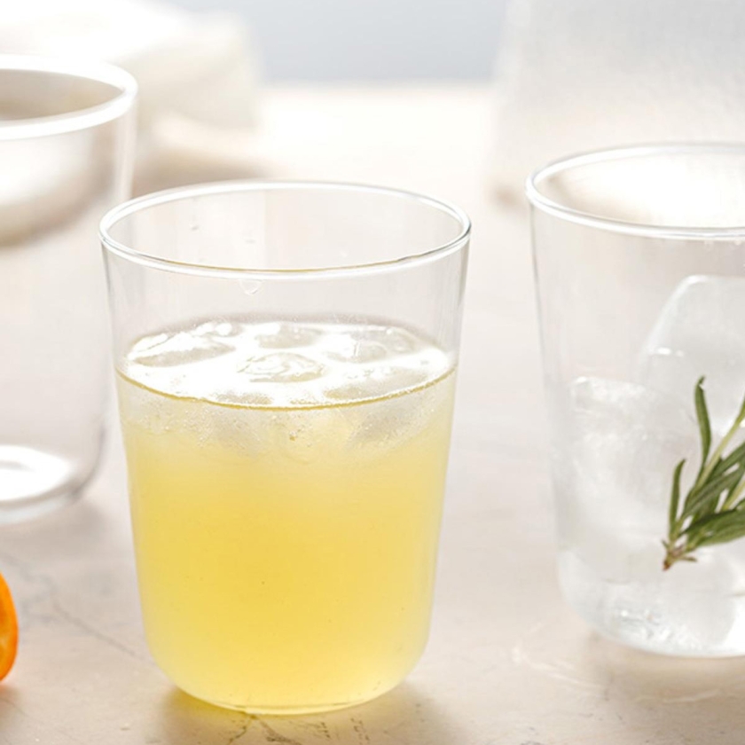 4 Pieces Elegant Glass Cup Set 315 ..