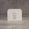 4 Pieces Clear Line Glass Cup Set 395 ml - Smoked