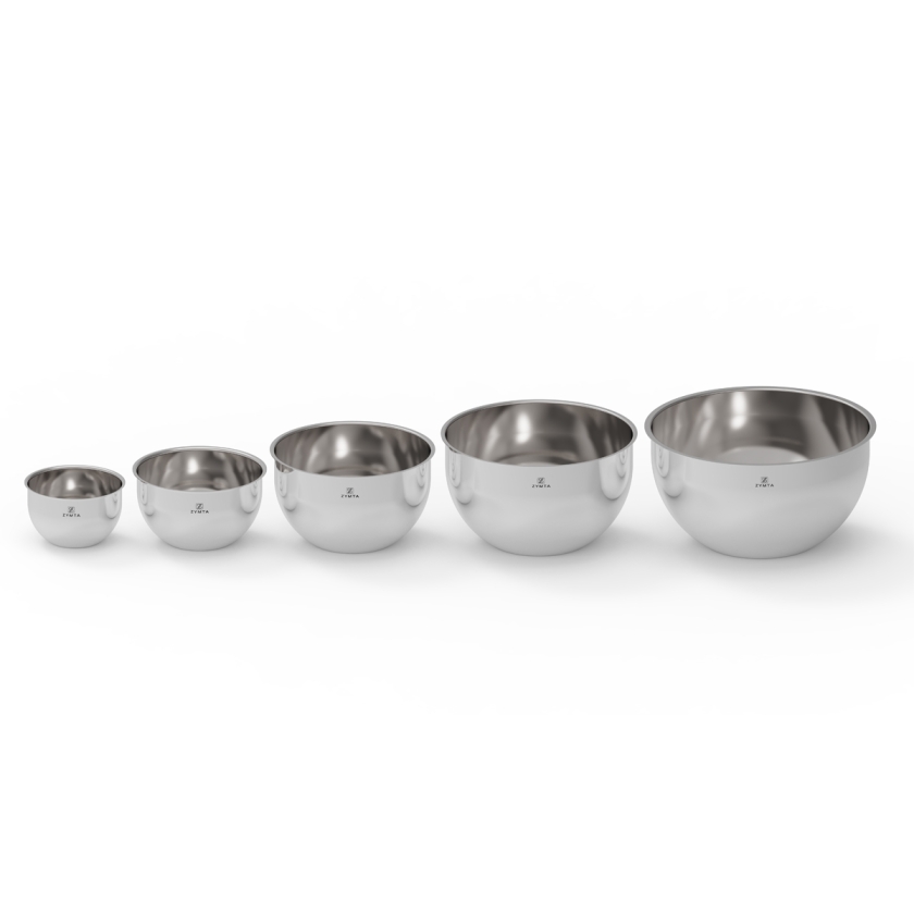 5 Pieces Zymta Stainless Steel Mixi..
