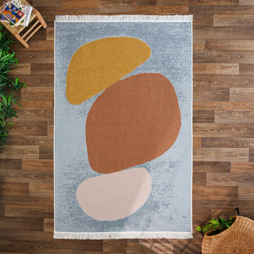160 x 230 cm Mirror Craft Pebble Ar..