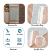 200 x 300 cm Mirror Craft Geometric Harmony Double Sided Decorative Rug - Brown / Cream / Mint