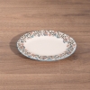 Vintage Porcelain Oval Plate 20 cm - Blue / White