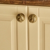 2 Pieces Lara Handle Set 6.5 x 4 x 4 cm - Mustard