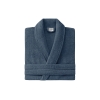 Essentials Cotton Bathrobe S/M - Navy Blue