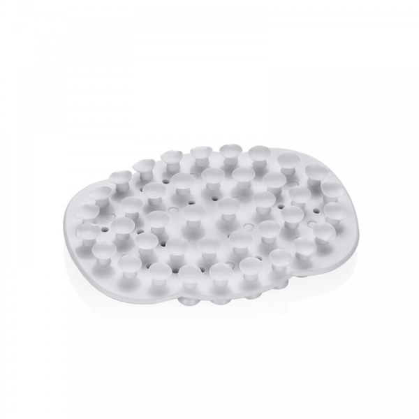 Vacuum Silicone Soap Dryer 9.5 x 7 cm - White