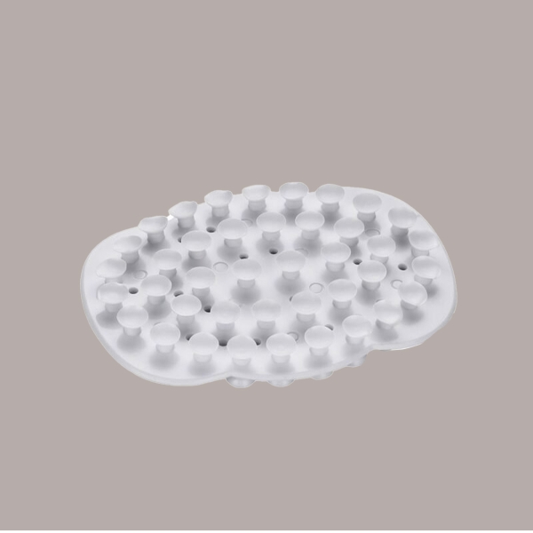 Vacuum Silicone Soap Dryer 9.5 x 7 cm - White