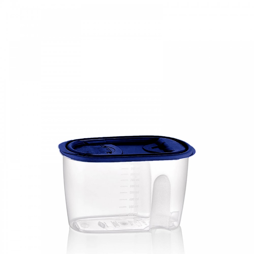 1 L Sapphire Dry Food Box - Navy Bl..