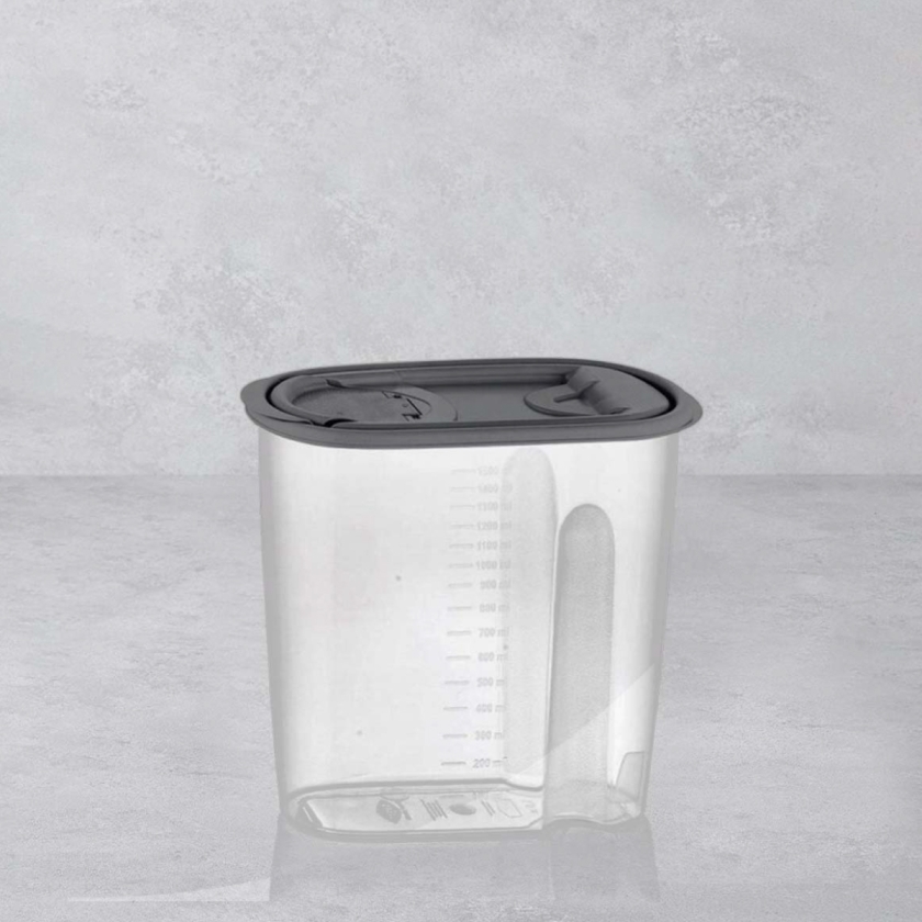 1.5 L Sapphire Dry Food Box - Grey