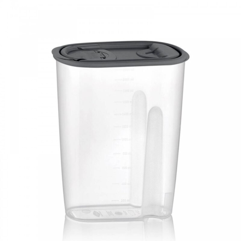 2.2 L Sapphire Dry Food Box - Grey