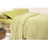 3 Pieces Gwen Single Pique Set 160 x 220 cm - Oil Green
